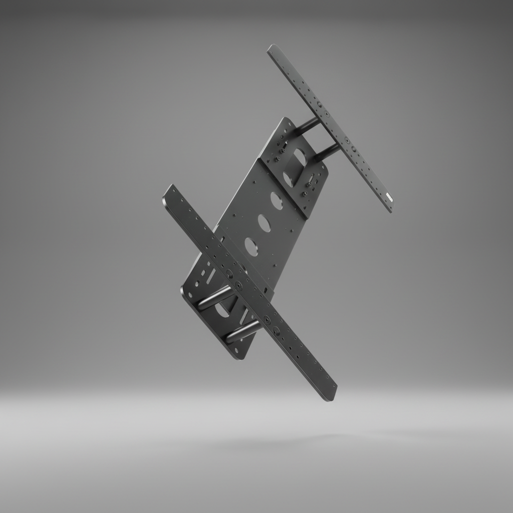 Aerorak blade 8U quarter tilt side view