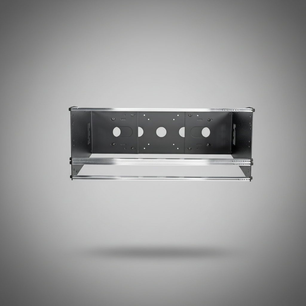 Prime-4u | Aerorak Prime 4U deep modular rack front view
